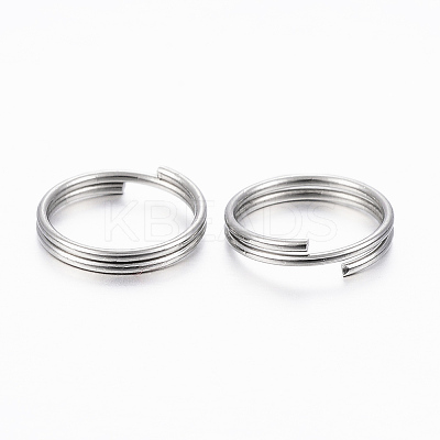 Tarnish Resistant 304 Stainless Steel Split Rings LS-STAS-H413-04P-D-1