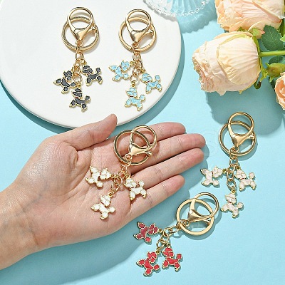 Alloy Enamel Keychain KEYC-YW00027-01-1