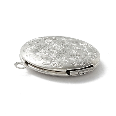 Tarnish Resistant 304 Stainless Steel Diffuser Locket Pendants LS-STAS-K002-10P-1