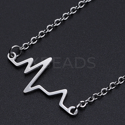 Non-Tarnish 201 Stainless Steel Pendant Necklaces LS-NJEW-S105-JN524-1-1
