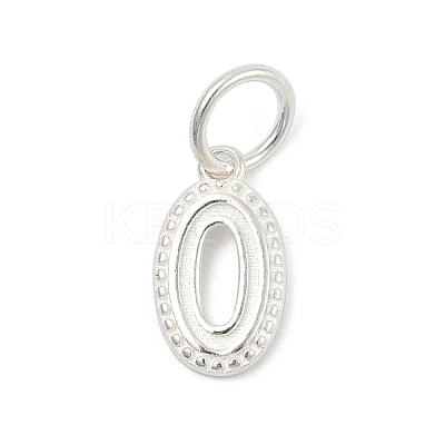 Number Series 925 Sterling Silver Charms LS-STER-Q002-01A-1