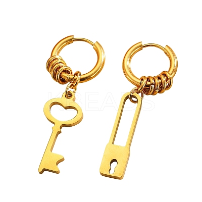 304 Stainless Steel Hoop Earrings WG12ED6-01-1