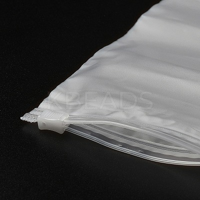 Transparent PE Jewelry Zip Top Storage Bags ABAG-H114-01J-1