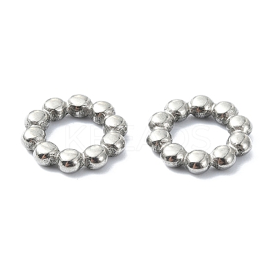Non-Tarnish 304 Stainless Steel Linking Rings STAS-Z066-08P-1