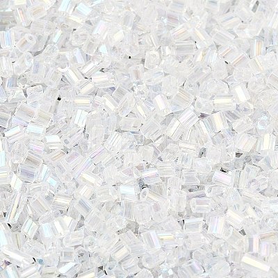 Two Cut Glass Seed Beads X-CSDBTC01-1