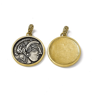 Rack Plating Brass Pendants KK-I696-01-1