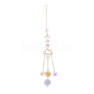 Hanging Crystal Aurora Wind Chimes LS-HJEW-Z003-07-1