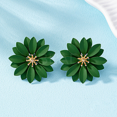 Alloy Stud Earrings FS-WG4E97C-02-1