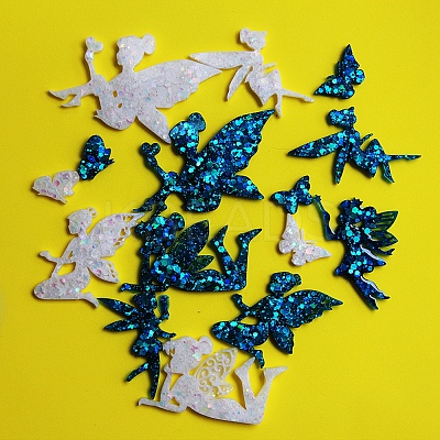 Fairy & Butterfly Cabochon DIY Silhouette Statue Silicone Molds LS-SIMO-R002-06-1