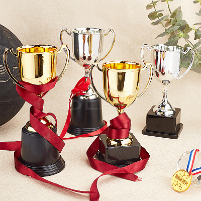 Plastic Small Trophy Cup AJEW-CN0001-05A-1
