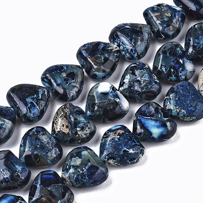 Natural Imperial Jasper Beads Strands X-G-S366-065E-1