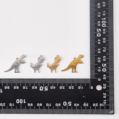 16Pcs 8 Style 201 & 304 Stainless Steel Pendants STAS-SZ0002-64-1