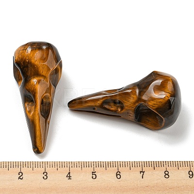 Natural Tiger Eye Pendants G-M417-06F-1