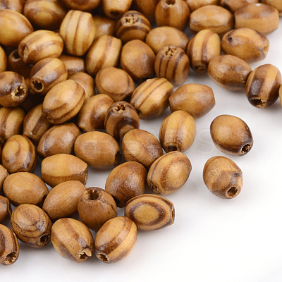 Natural Wood Beads X-WOOD-S663-10-1