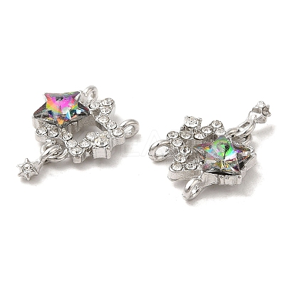 Zinc Alloy Crystal Pendants LS-PALLOY-Q449-02P-1