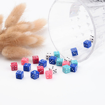 Opaque Acrylic Beads MACR-3030-1