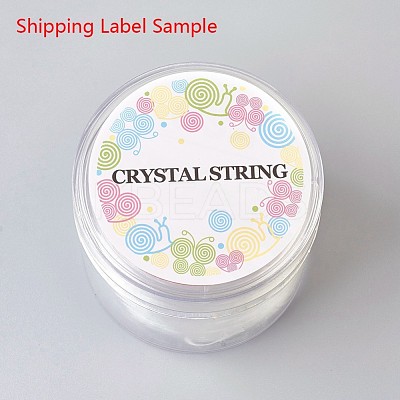 Flat Elastic Crystal String EW-F002-09-1