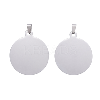 Tarnish Resistant 304 Stainless Steel Pendants LS-STAS-I140-01B-S-1