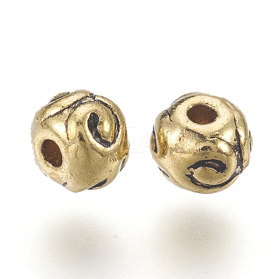 Tibetan Style Alloy Beads LS-GLF5012Y-NF-1