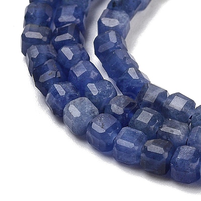 Natural Sodalite Beads Strands G-H042-B08-01-1