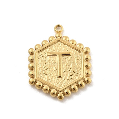 201 Stainless Steel Pendants LS-STAS-R227-01T-G-1