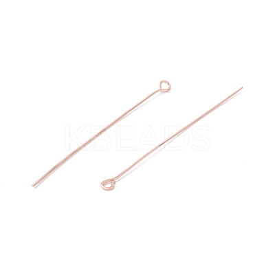 Brass Eye Pin KK-WH0058-01B-RG-1