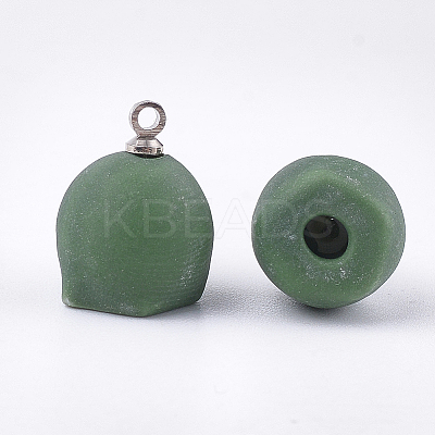 Handmade Porcelain Charms PORC-T002-126A-1