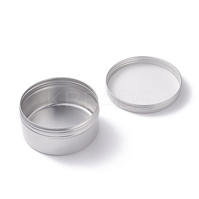 (Defective Closeout Sale Border damaged)Aluminum Screw Cream Jar CON-XCP0001-71-1