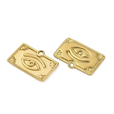 304 Stainless Steel Pendants STAS-Z142-01G-03-1