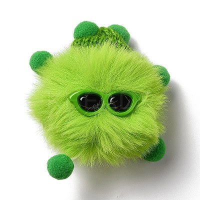 Soft Polyester Imitation Wool Briquette Elves Ornament Accessories LS-DIY-F115-01D-1