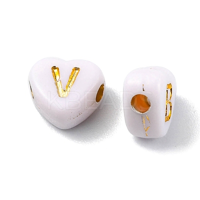 Opaque Acrylic Beads PACR-YW0001-14-1