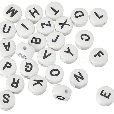 52Pcs 26 Styles Handmade Porcelain Beads PORC-AR0001-17-1