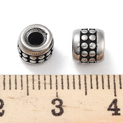 304 Stainless Steel Beads STAS-M057-42AS-02-1