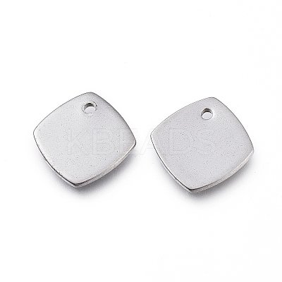 Non-Tarnish 201 Stainless Steel Charms STAS-L232-087P-1