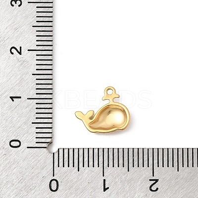 Ocean Theme 304 Stainless Steel Pendants STAS-G389-03G-10-1