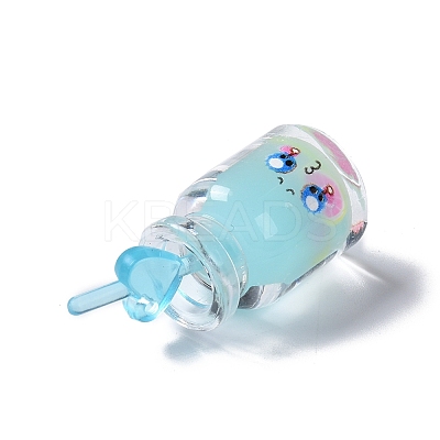 Luminous Translucent Resin Pendants RESI-D057-04-1