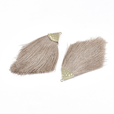 Polyester Tassel Big Pendant Decorations FIND-T042-06-1