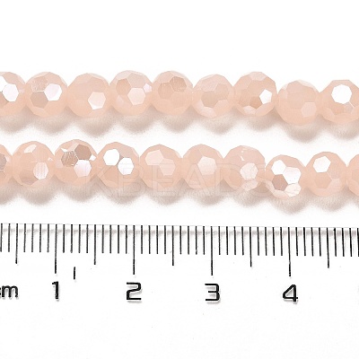 Imitation Jade Glass Beads Stands EGLA-A035-J6mm-B08-1