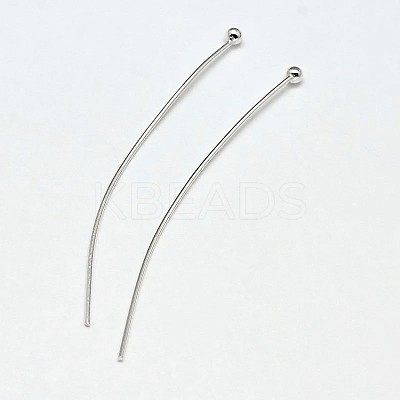925 Sterling Silver Ball Head Pins STER-F018-03A-1