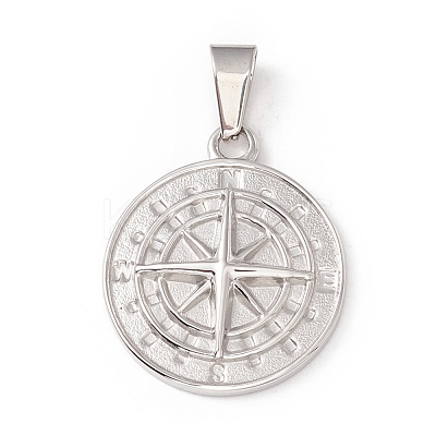 Non-Tarnish 304 Stainless Steel Pendant STAS-E151-04P-1