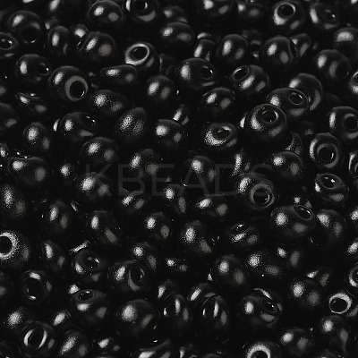 6/0 Opaque Baking Paint Glass Seed Beads X1-SEED-M012-02A-12-1