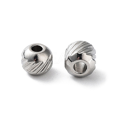Non-Tarnish 303 Stainless Steel Beads STAS-Q302-03H-P-1