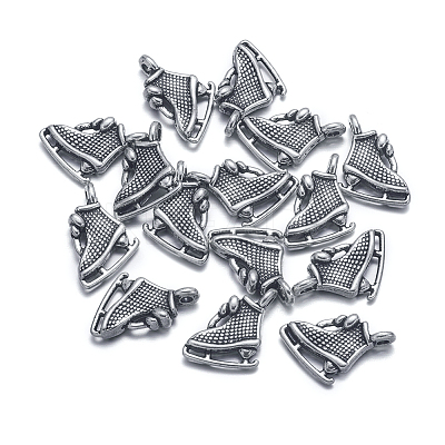 Tibetan Style Alloy Sport Pendants LS-TIBEP-A100859-S-FF-1