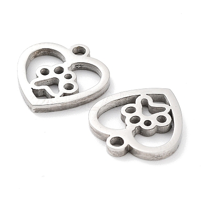 Non-Tarnish 316 Surgical Stainless Steel Charms STAS-Q314-09P-1