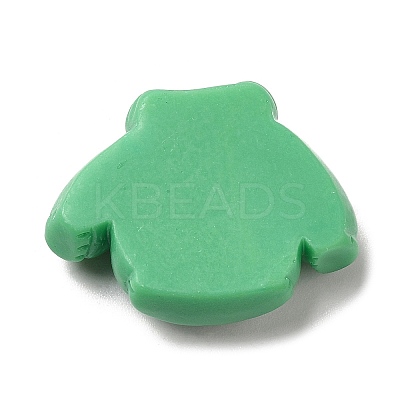 Christmas Theme Opaque Resin Cabochons RESI-E043-01O-1