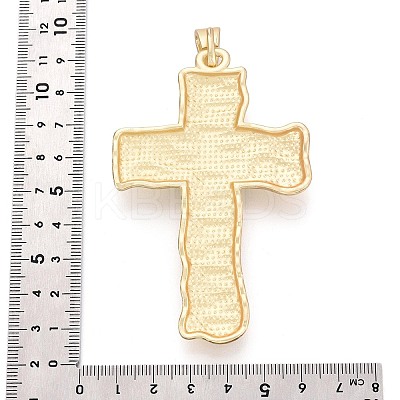 Alloy Pave Resin Big Pendants PALLOY-N179-72MG-1