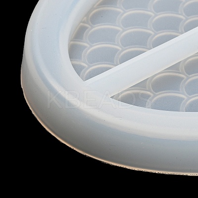 Oval DIY Silicone Jewelry Plate Molds LS-SIMO-P003-01A-1