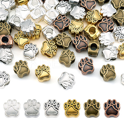 Tibetan Style Alloy European Beads MPDL-TA0001-03-RS-1
