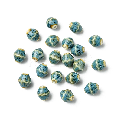20Pcs Handmade Porcelain Beads PORC-YW0001-53C-1