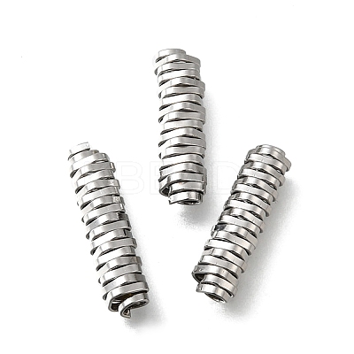 304 Stainless Steel Beads STAS-M119-02P-1